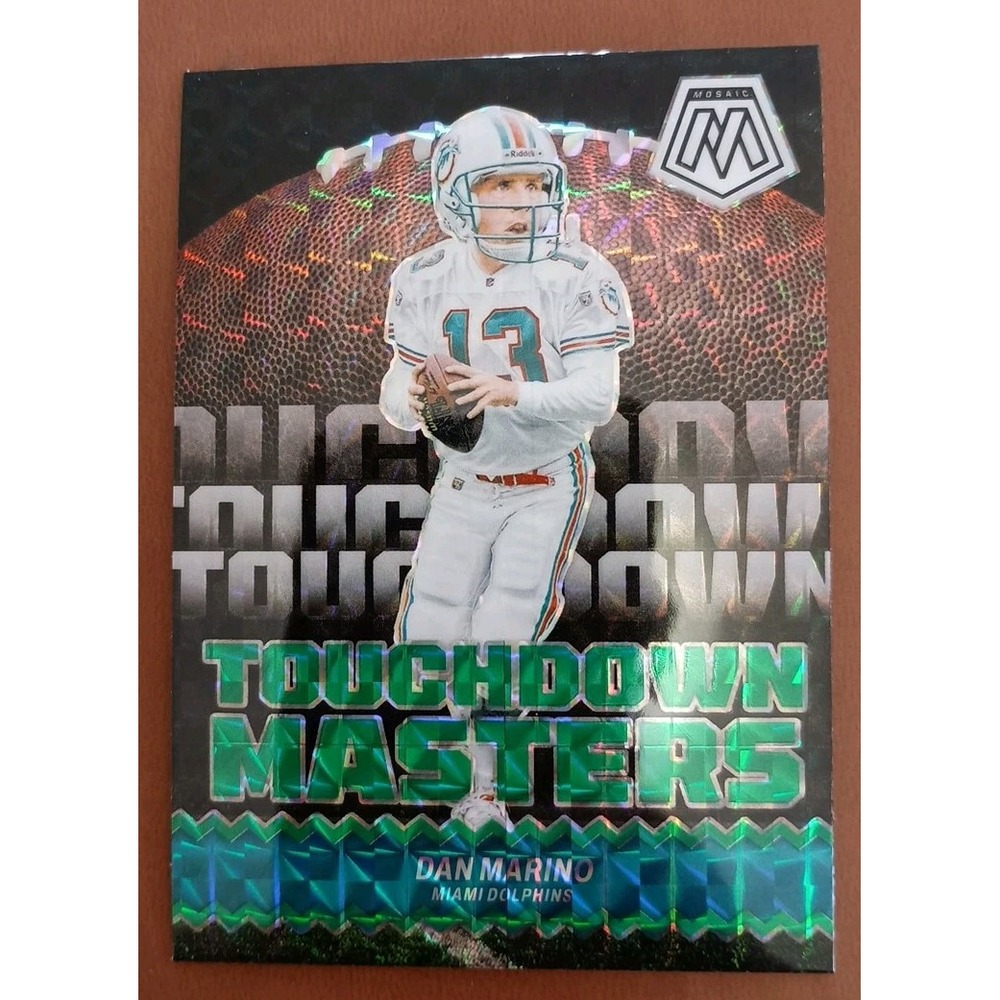 2024 Panini Mosaic Dan Marino Touchdown Masters Green Mosaic Prizm #TM-DMO